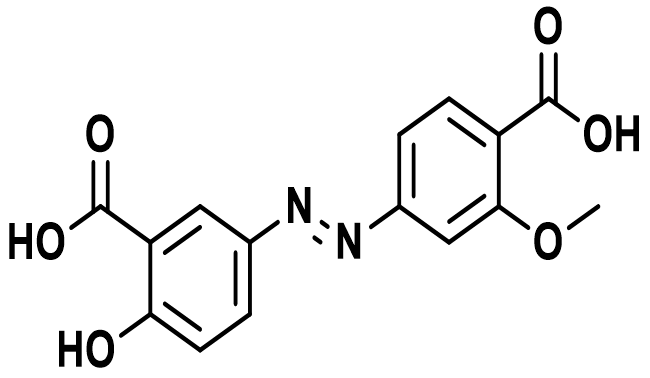 Olsalazine EP Impurity A / 6?-Methoxy Olsalazine